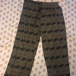 Moose pajama loungewear